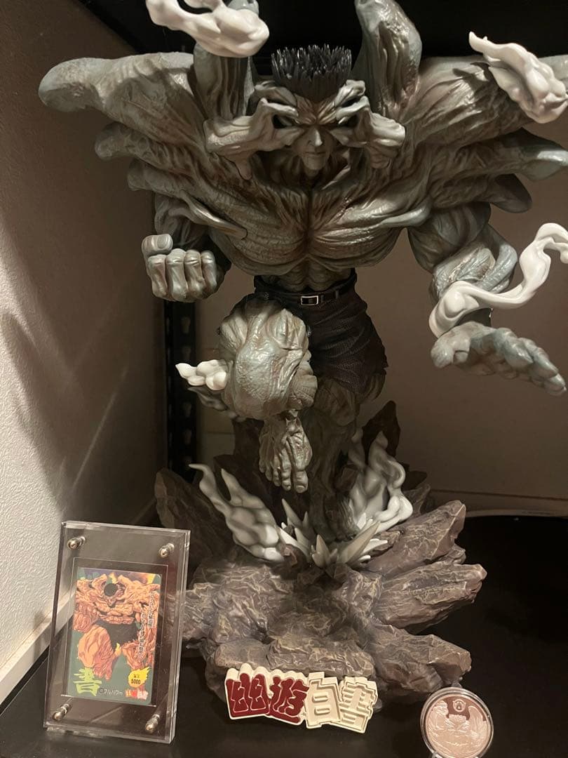 幽☆遊☆白書 戸愚呂　弟　ガレージキット ガレキ スタチュー ①