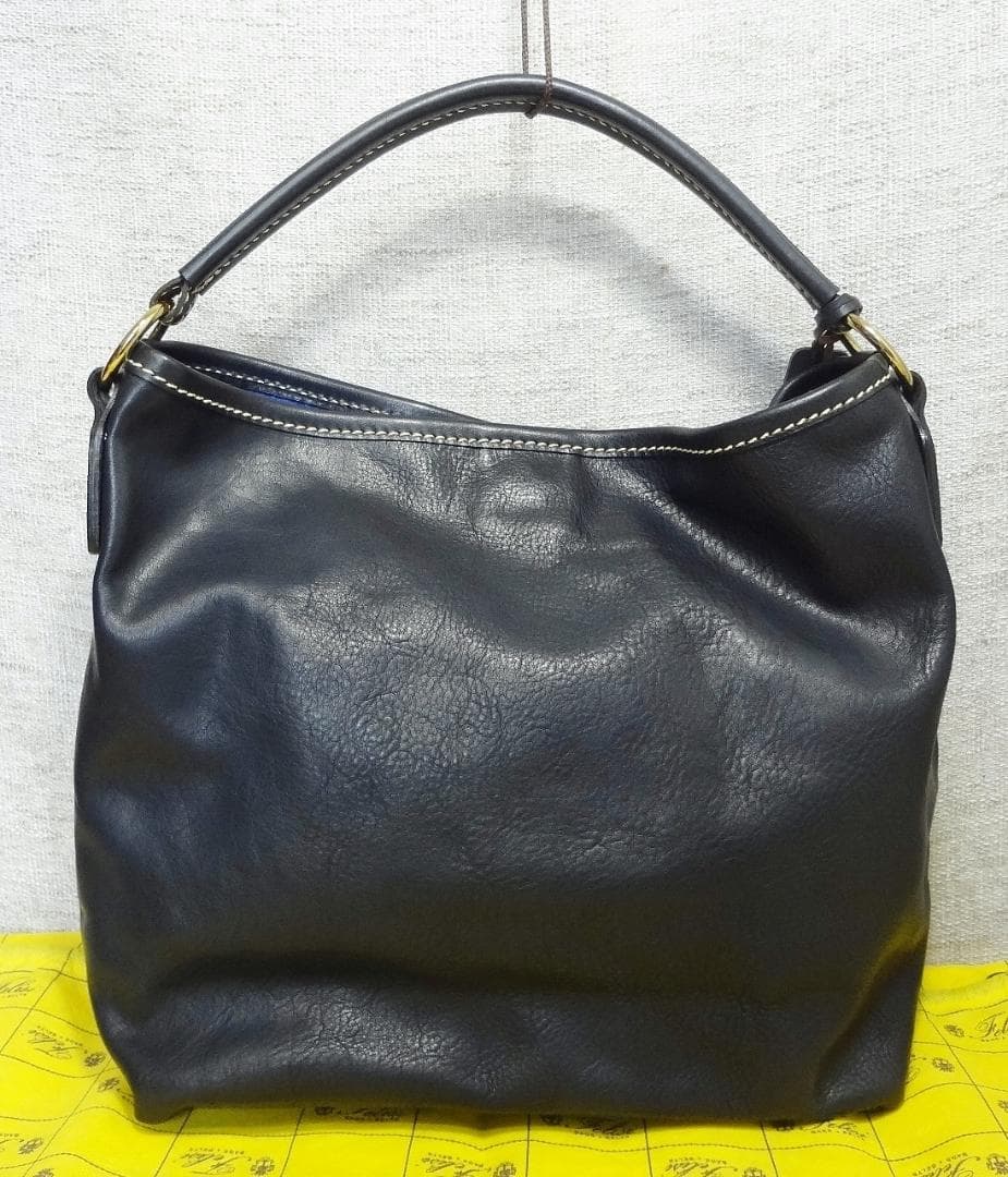 ニッシー【美品】Felisi 　フェリージ　14-8　レザー　バッグ　黒