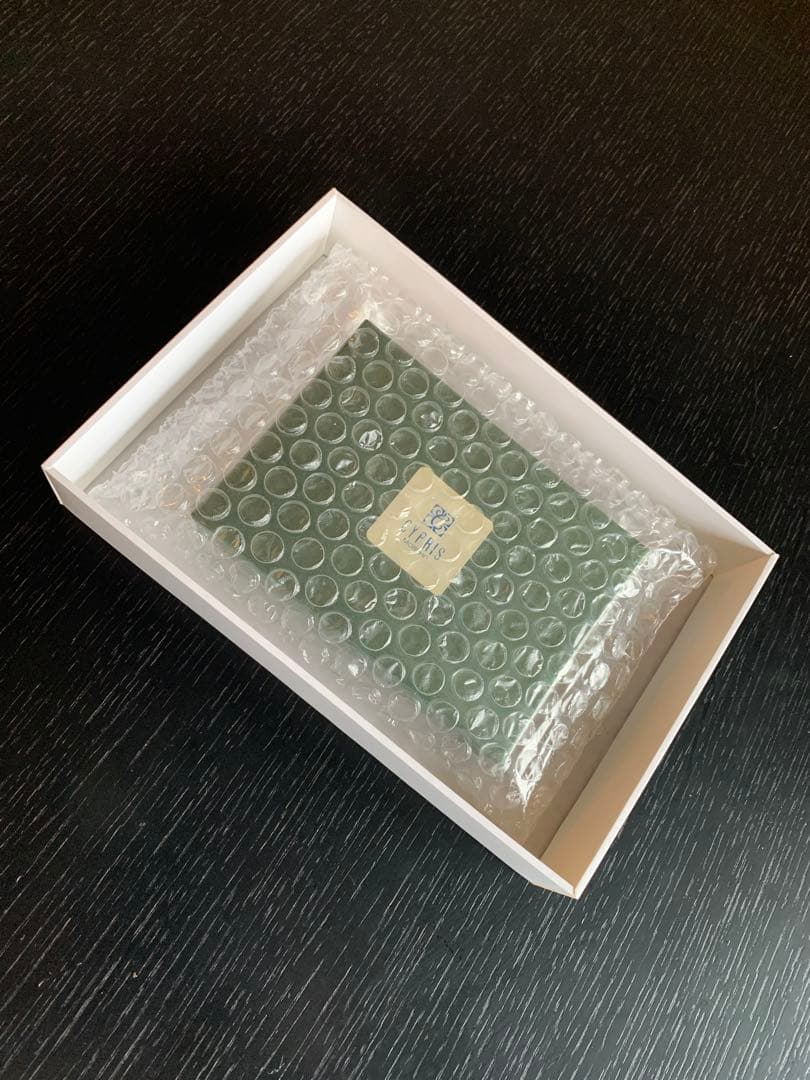 新品未使用 CYPRIS 名刺入れ キプリス2223 本革 ブラックレザー