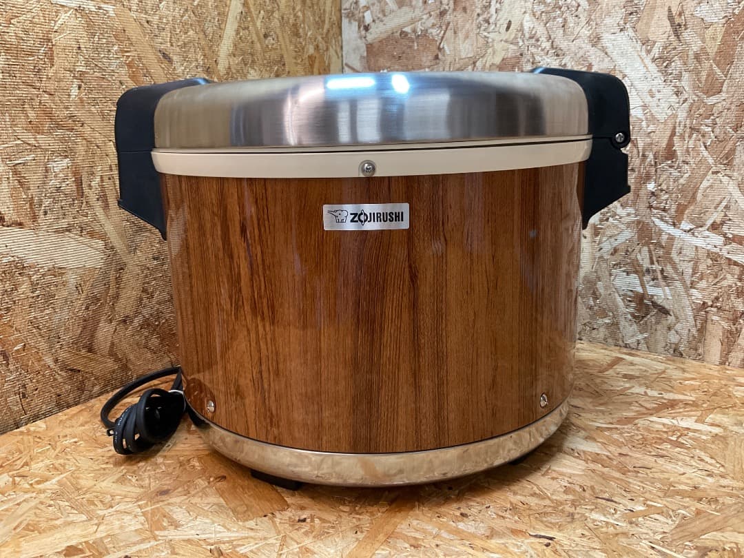 未使用 象印 2024年製 業務用電子ジャー TH-GA60 型 木目 6.0L