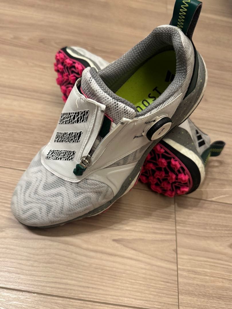 adidas コードカオス　BOA 25 グレーピンク