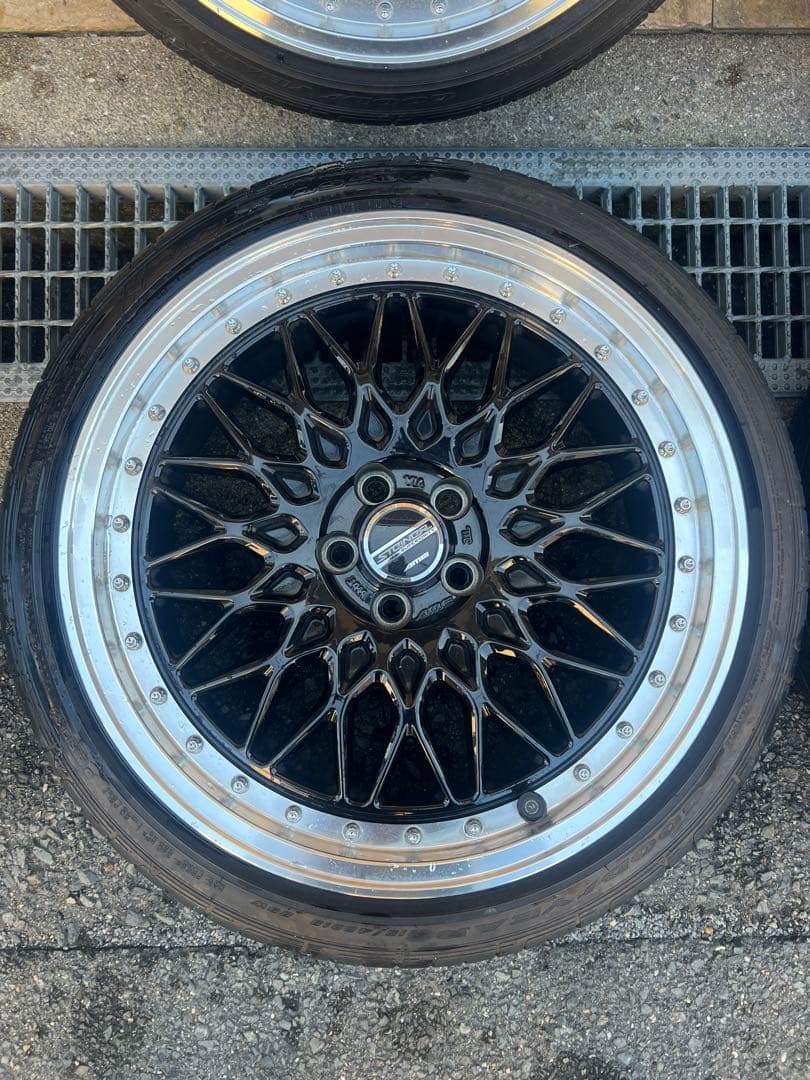 18 PCD100 共豊シュタイナーftx 4本セット　プリウス　86 カローラ