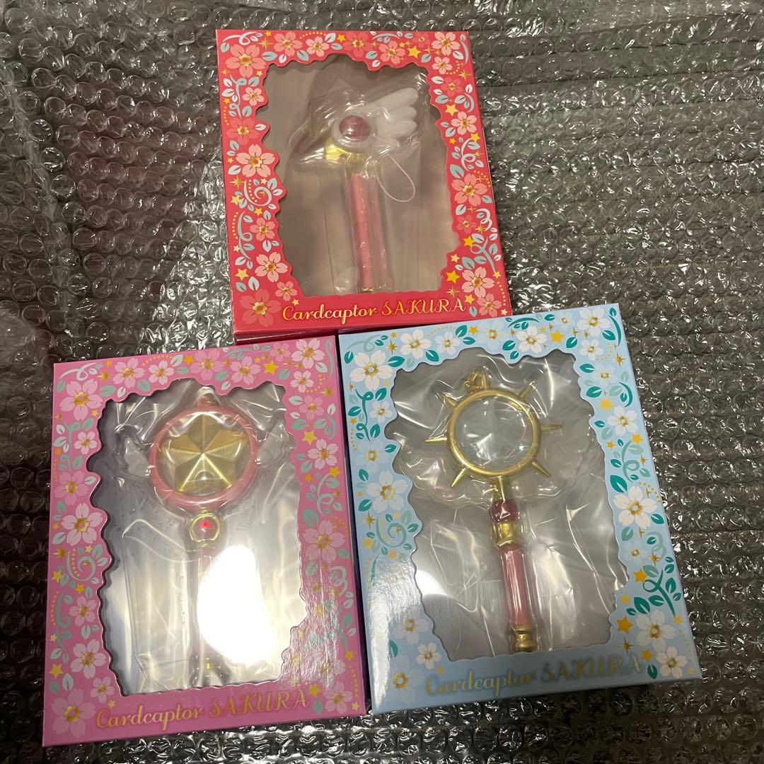 カードキャプターさくら ストラップペン 通常版 封印の杖 星の杖 夢の杖