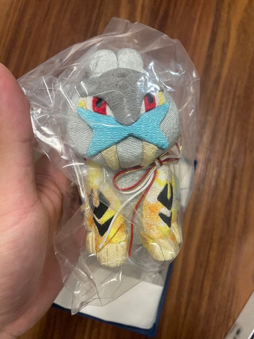 J*0様 真多呂人形　木目込み　ポケモン　ライコウ　伝統工芸　江戸木目込人形