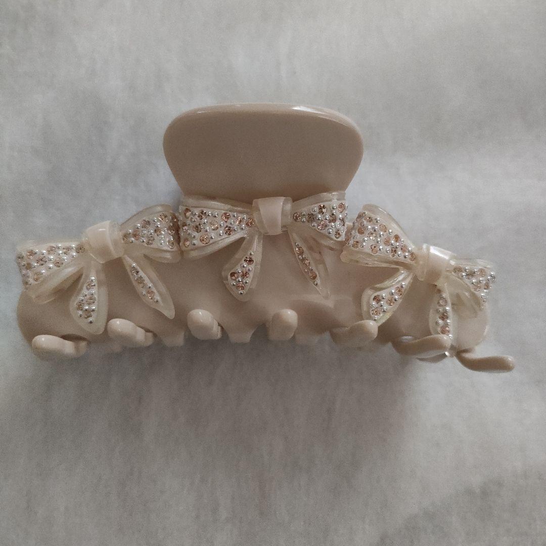 送料無料★極美品★アレクサンドルドゥパリ★リボンクリップ★