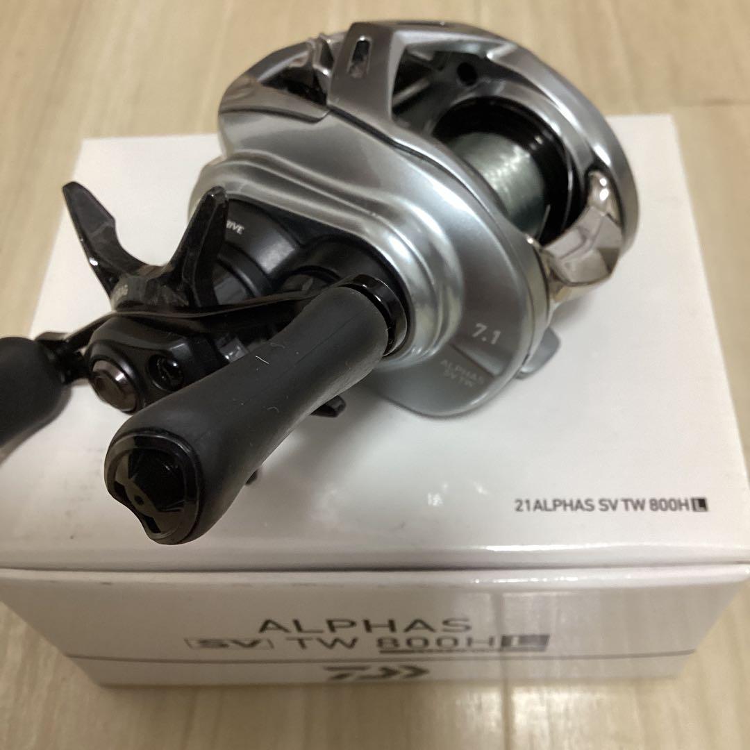 21 ALPHAS SV TW 800HL ベイトリール