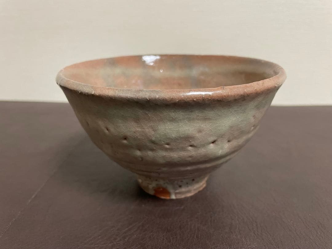 兼田昌尚 萩茶盌　萩焼　共箱　栞　茶道具