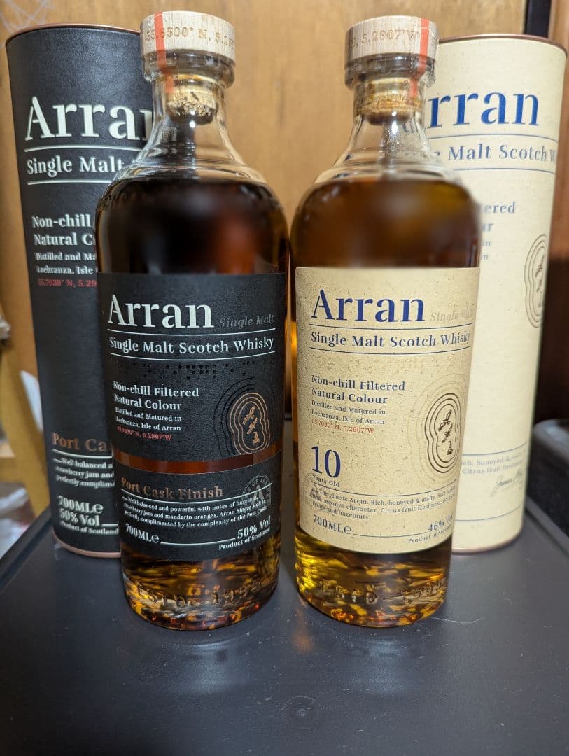 Arran アランポートカスク　10年　2本セット