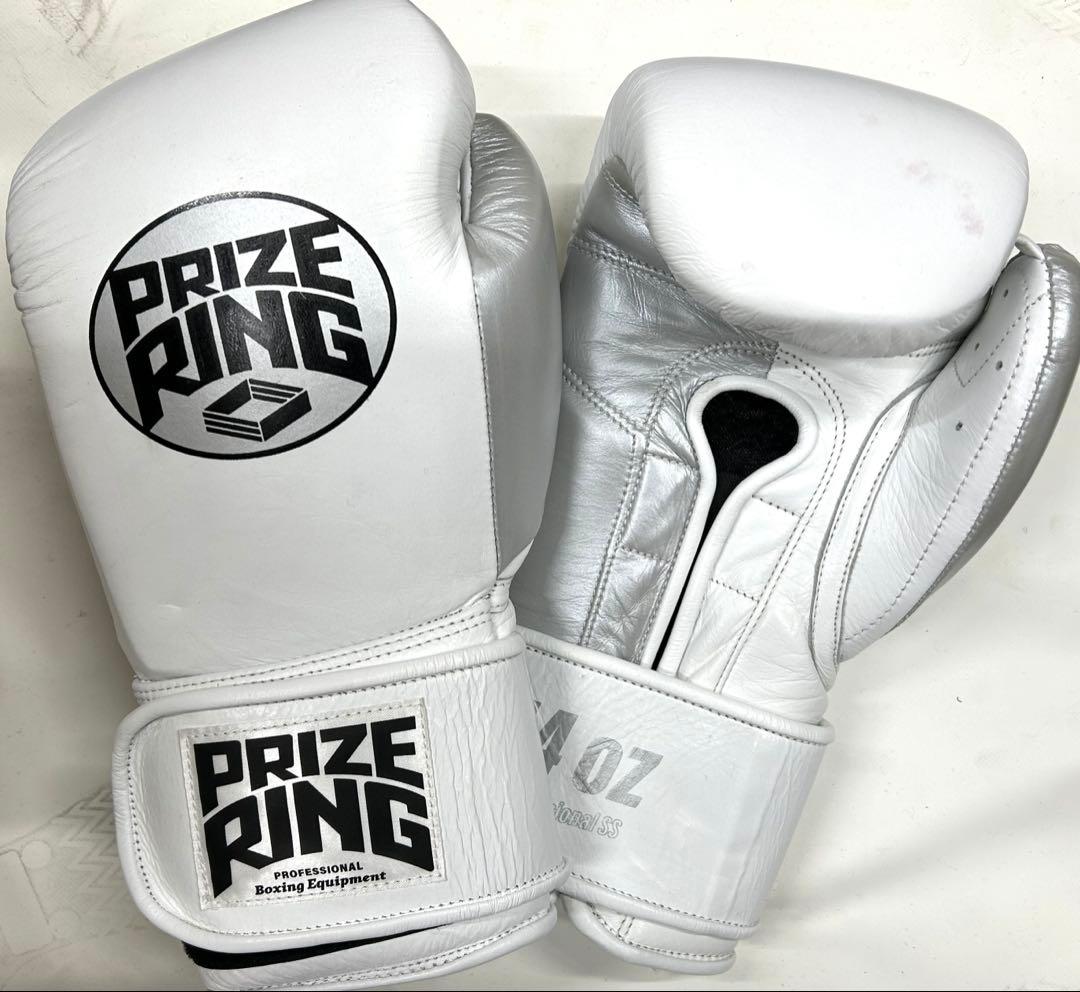 プライズリング　ボクシンググローブ　本革製 14oz