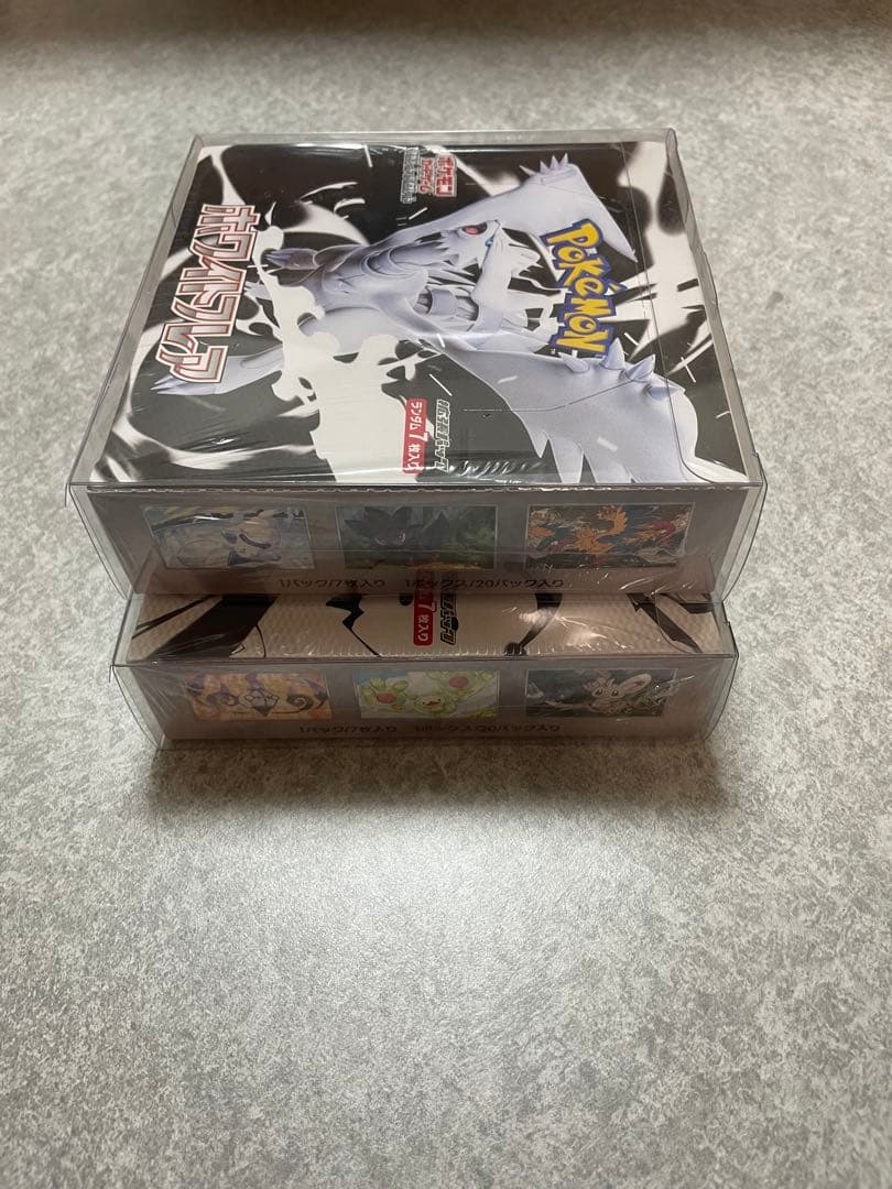 シュリンク付　ブラックボルト　ホワイトフレア　2BOX