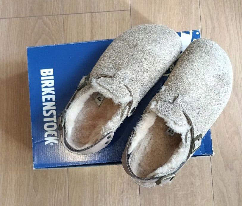 BIRKENSTOCK　ボストントキオ シアリング ナロー　ボアサンダル39