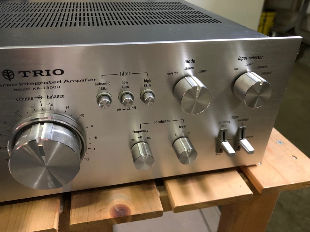 ★トリオ★TRIO★KA-7300D★プリメインアンプ★ビンテージ★レトロ