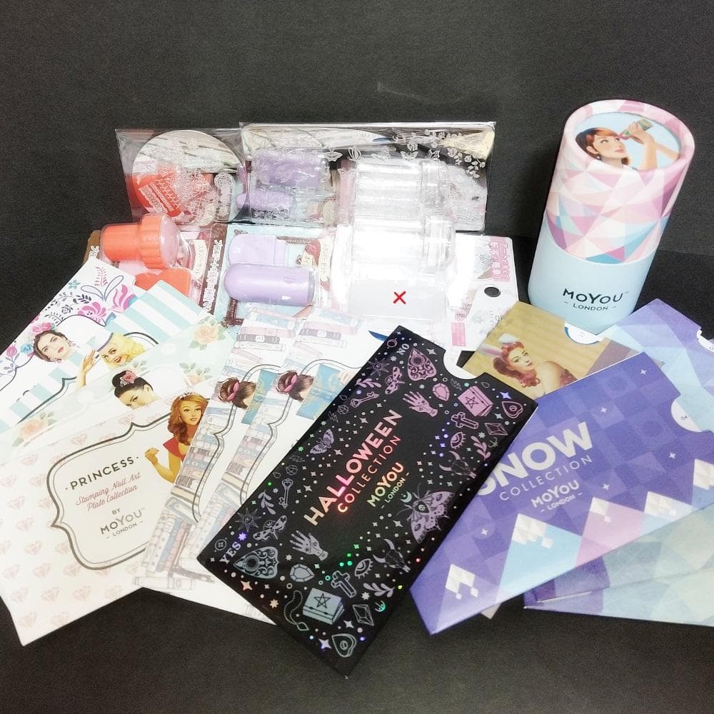 MOYOU LONDON　スタンププレート　スタンパー　万華鏡　セット　まとめ売