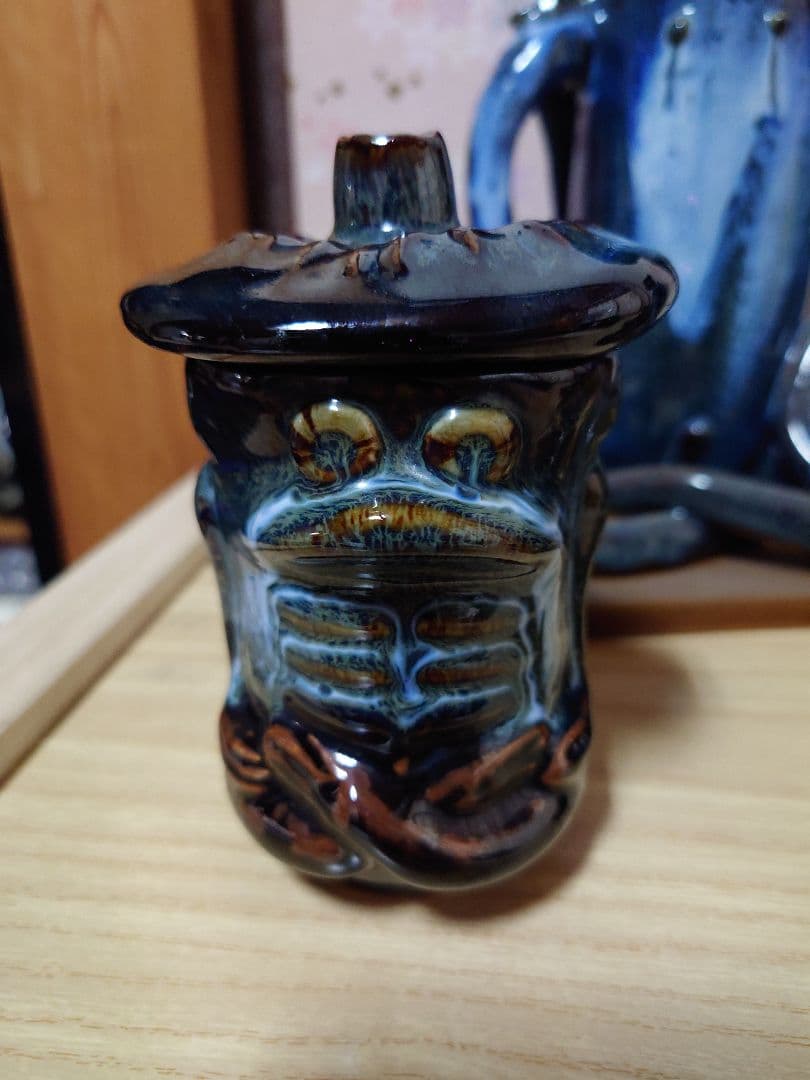 宮陶　宮崎ガラッパ　男の子、女の子、湯のみ　計5点