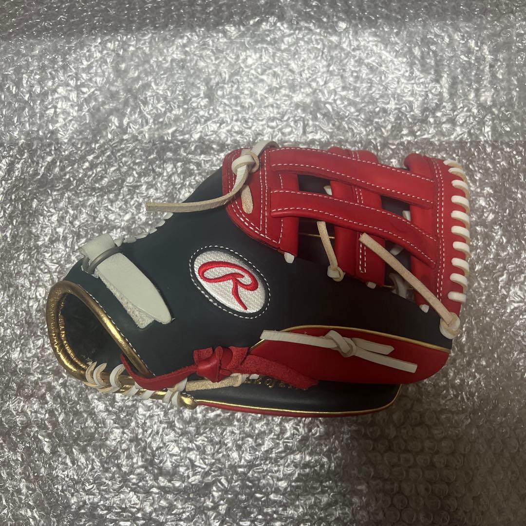Rawlings Gold Glove 黒/赤　GR2HMN55FB