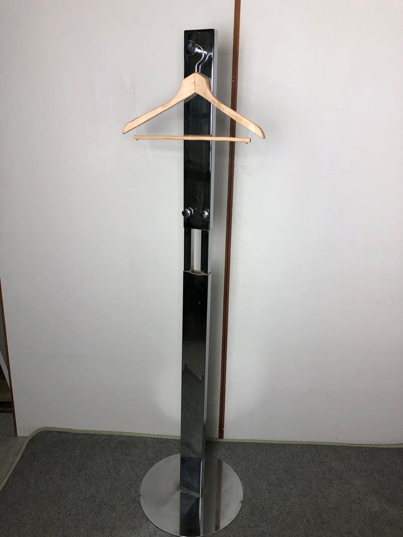 スタンド型ハンガーラック・クロームメッキ