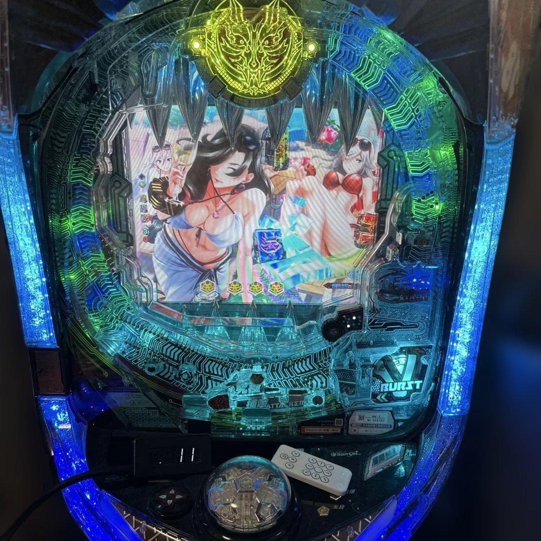 【オートコントローラー付き】ゴッドイーター　究極一閃　パチンコ実機