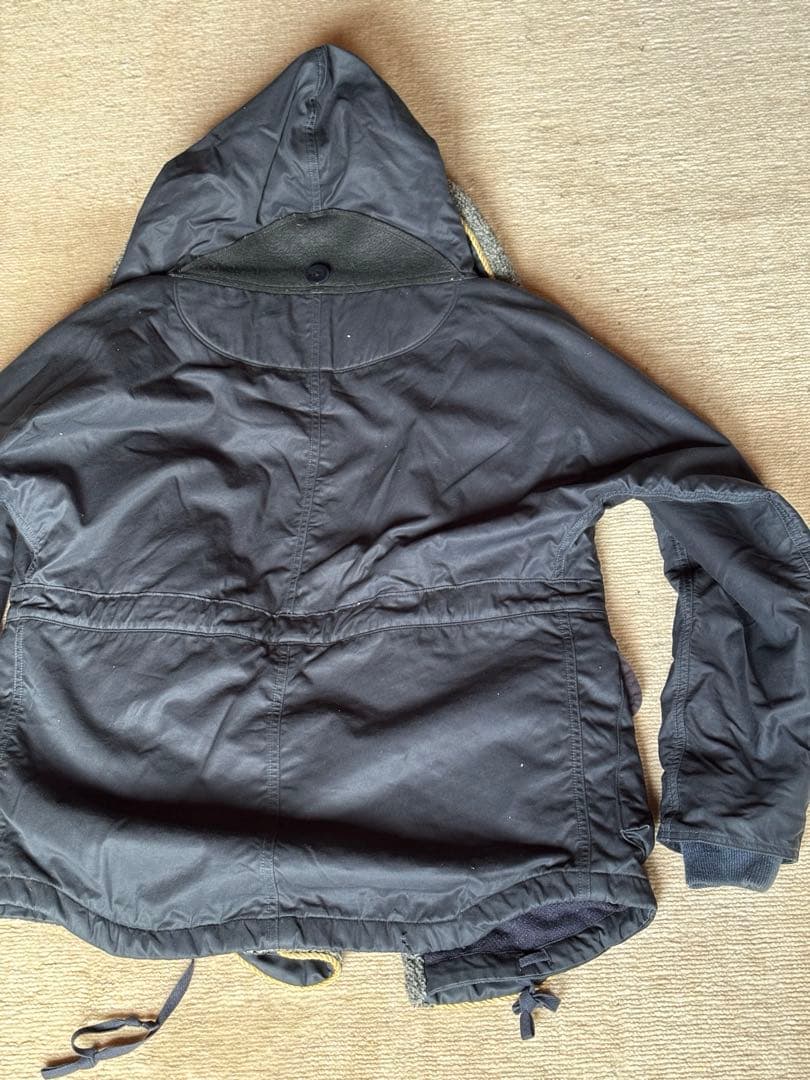 Kapital キャピタル ボア リングコート ネイビー 紺色 あったかい