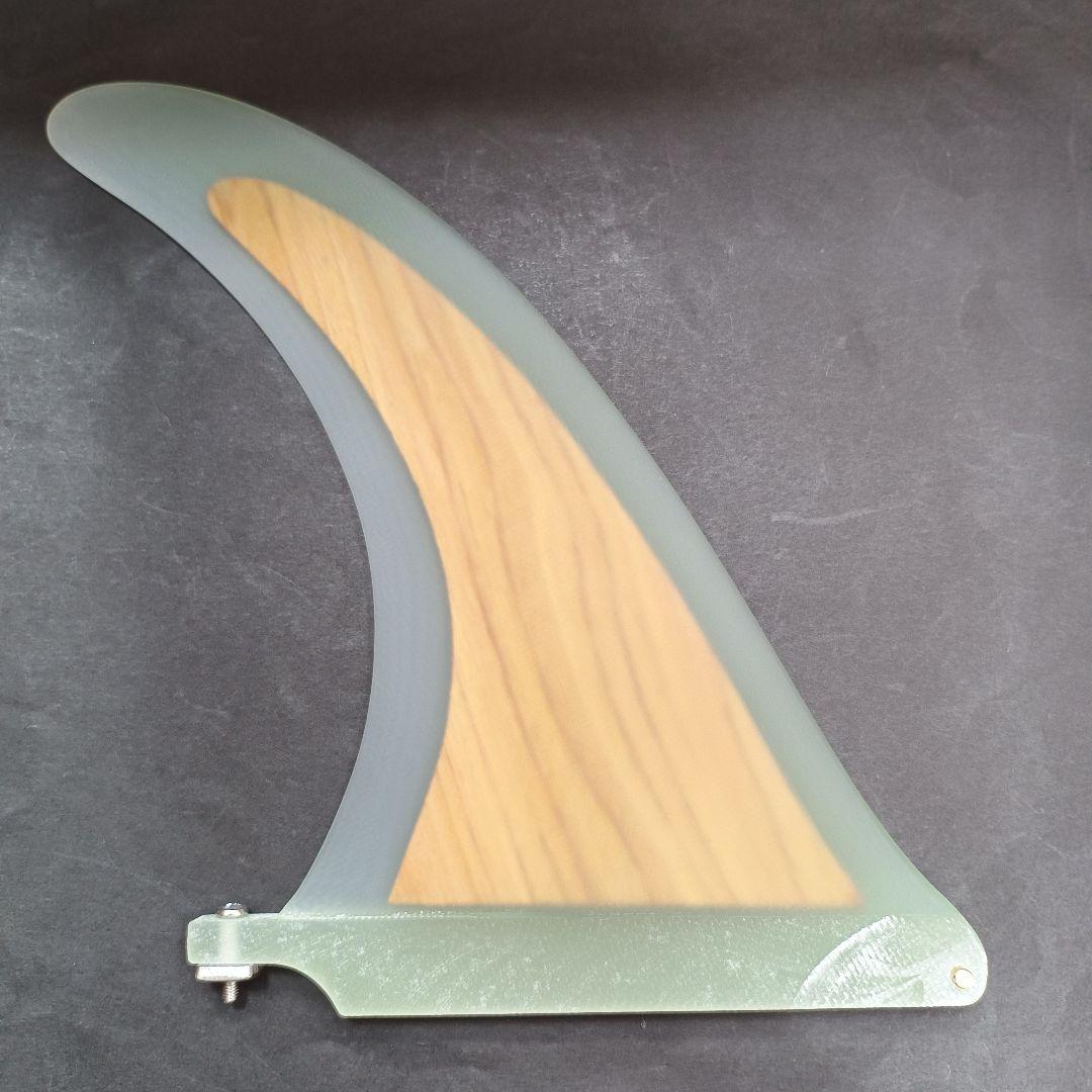 ウッドコア　8,7インチ　センターフィン　ロングボード　ミッドレングス