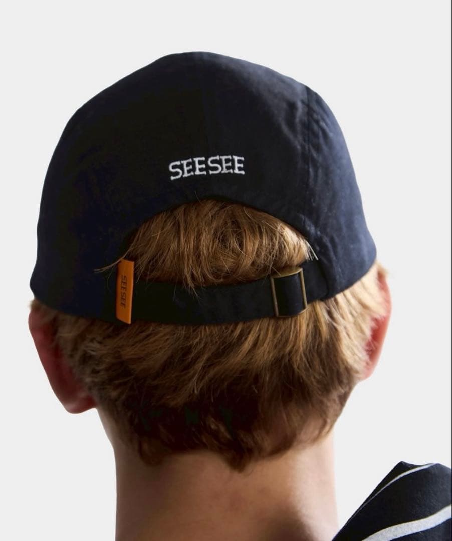 新品未使用 SEE SEE COTTON JET CAP【NAVY】