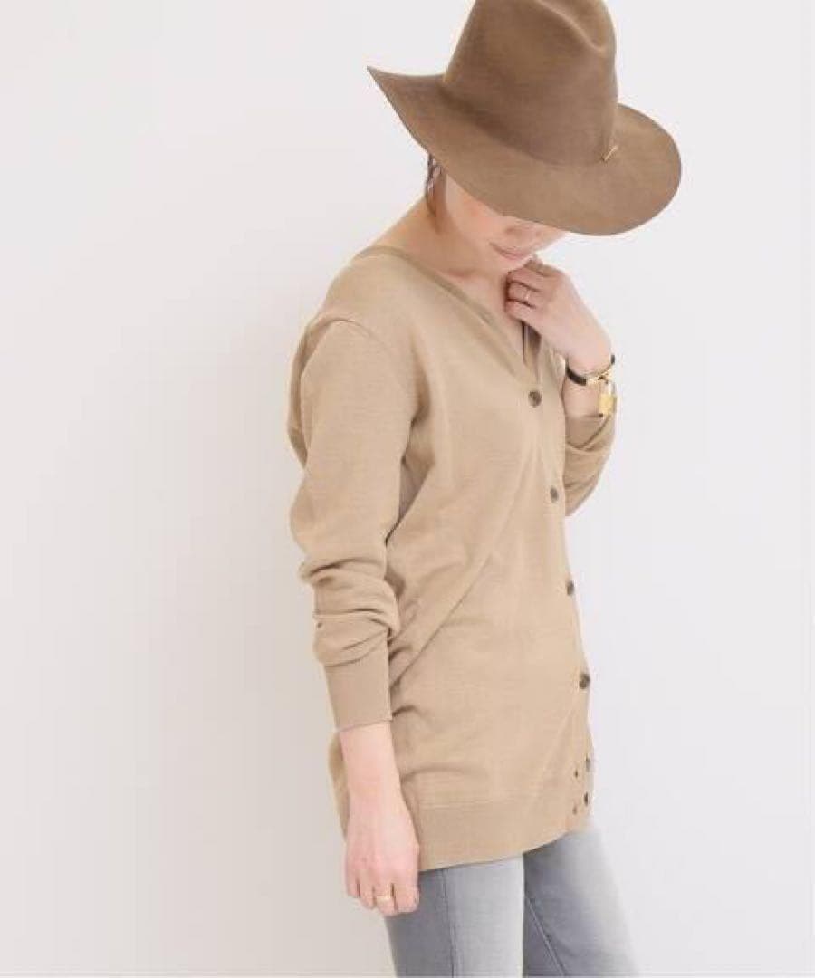 【✨極美品✨】Deuxieme Classe大人気リブカーディガン大人カラー❤️