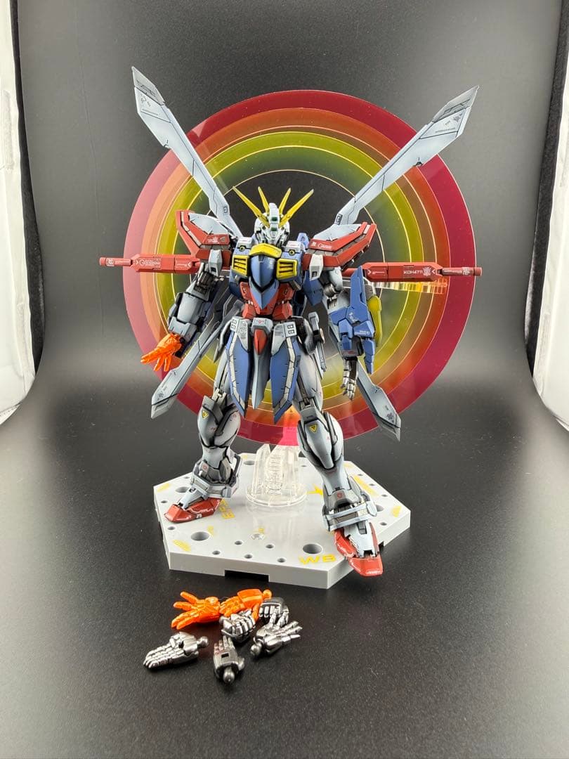RGゴッドガンダム　ガンプラ