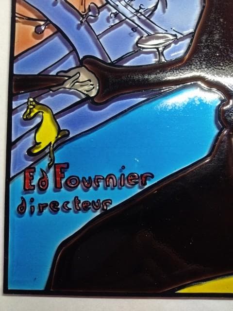 ロートレック ディヴァン ジャポネ ガラスボード