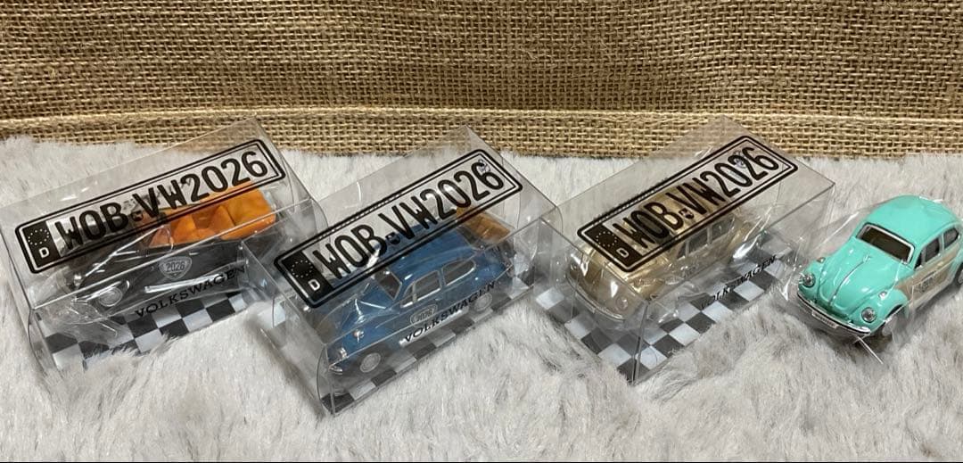 ミニカー　モロゾフビートル2026フォルクスワーゲンVolkswagen