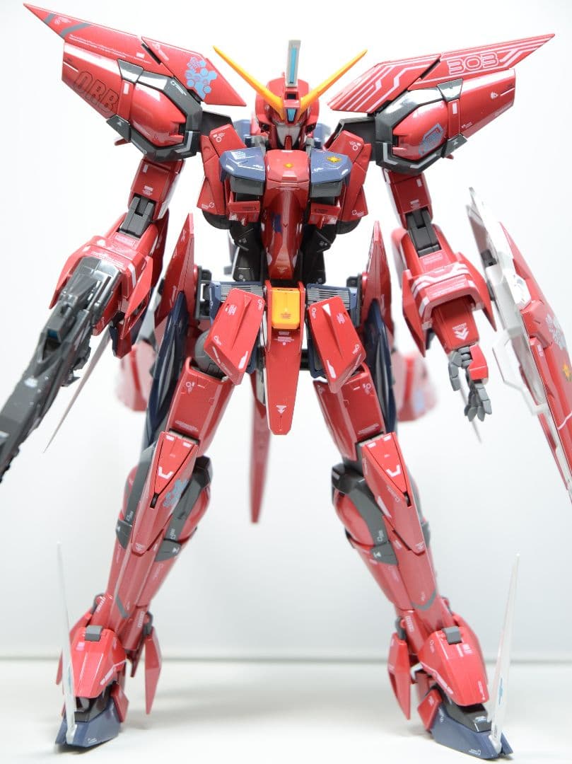 MG イージスガンダム オーブ仕様 塗装 完成品 バンダイ ガンプラ