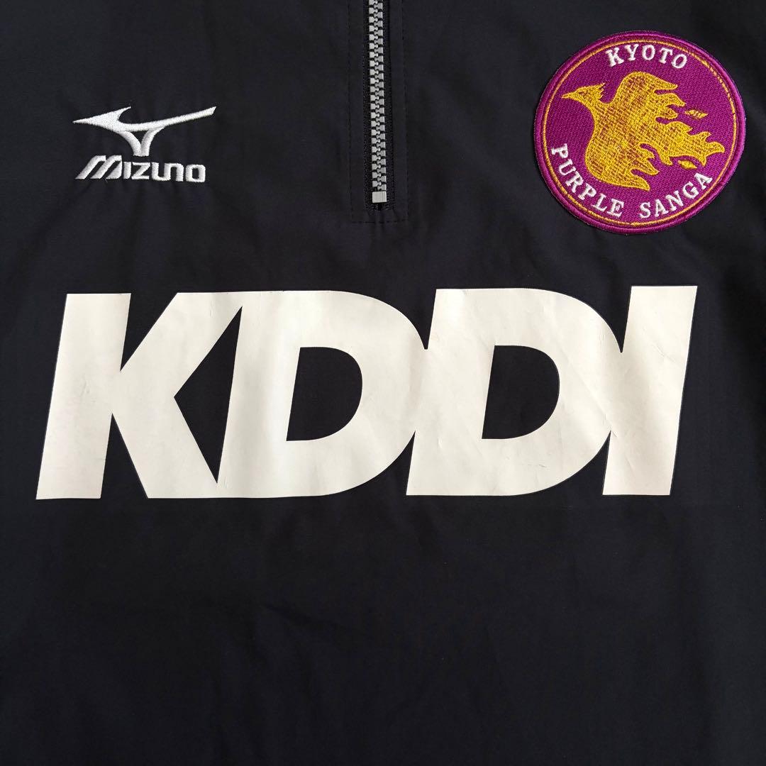 【非売品】ミズノ　ナイロンジャケット　選手支給品　京都パープルサンガ　00s L
