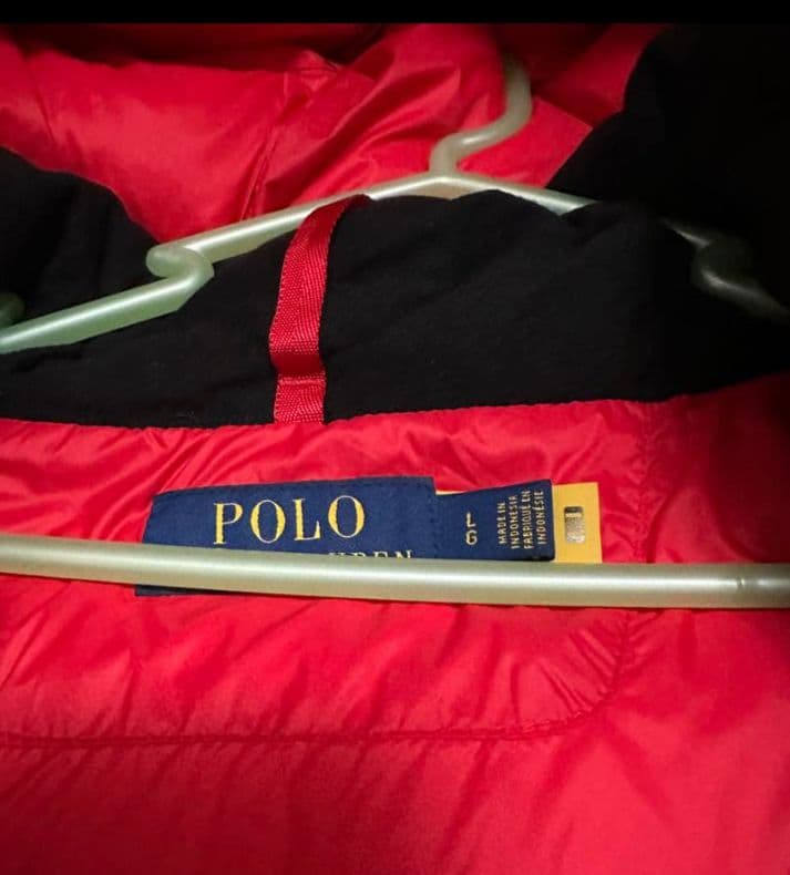 POLO RALPH LAUREN ブラック ダウンジャケット L