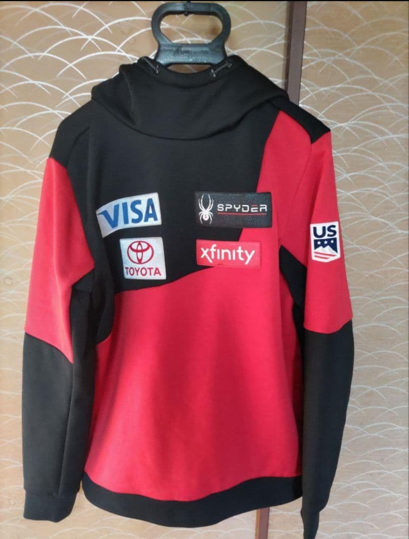 c 美良品 SPYDER スパイダー U.S.SKI TEAM パーカー