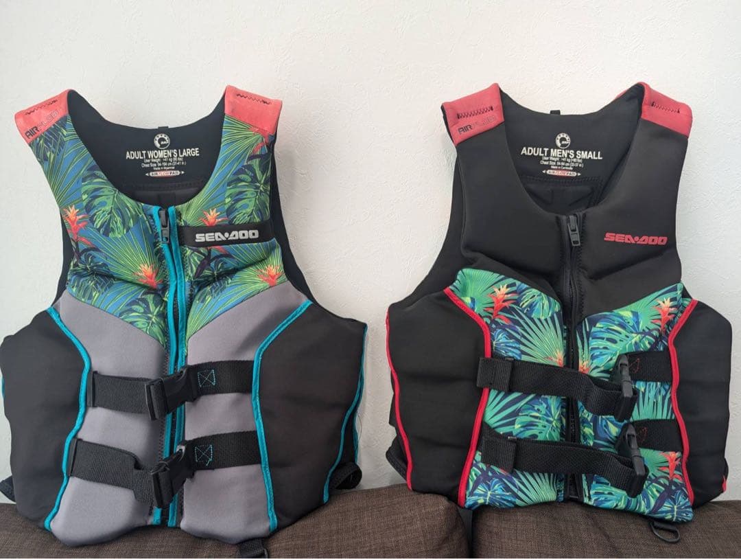 SEADOO 成人用ライフジャケット 2点セット