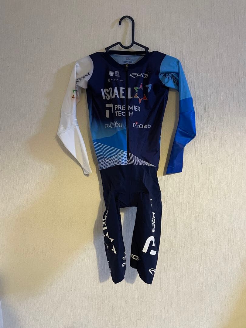 【選手支給未使用品】イスラエルプレミアテック TTスーツ XS ネイランズ選手