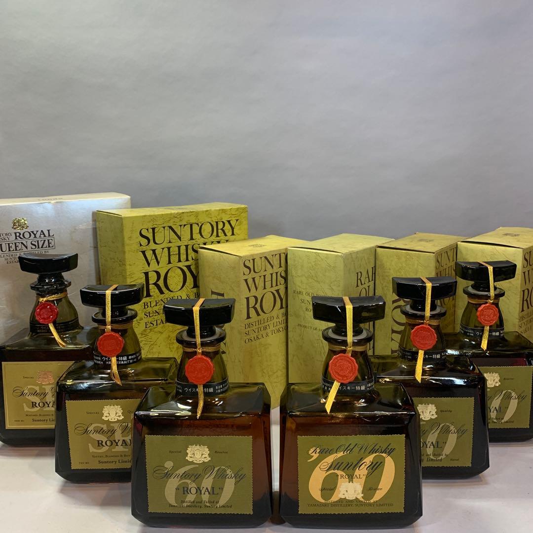 サントリーローヤル　SR/60 720ml 1L 全6本