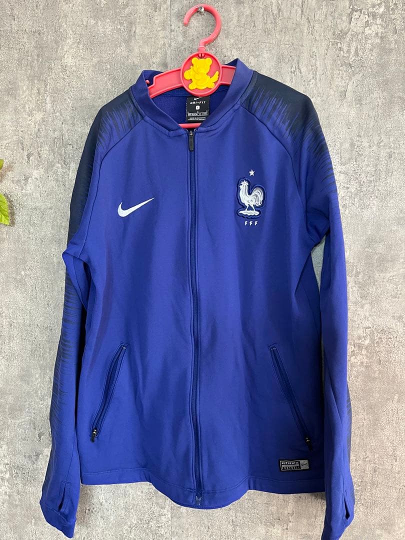 フランス代表　ジュニアL アンセムジャケット　ナイキ　ロシアW杯モデル