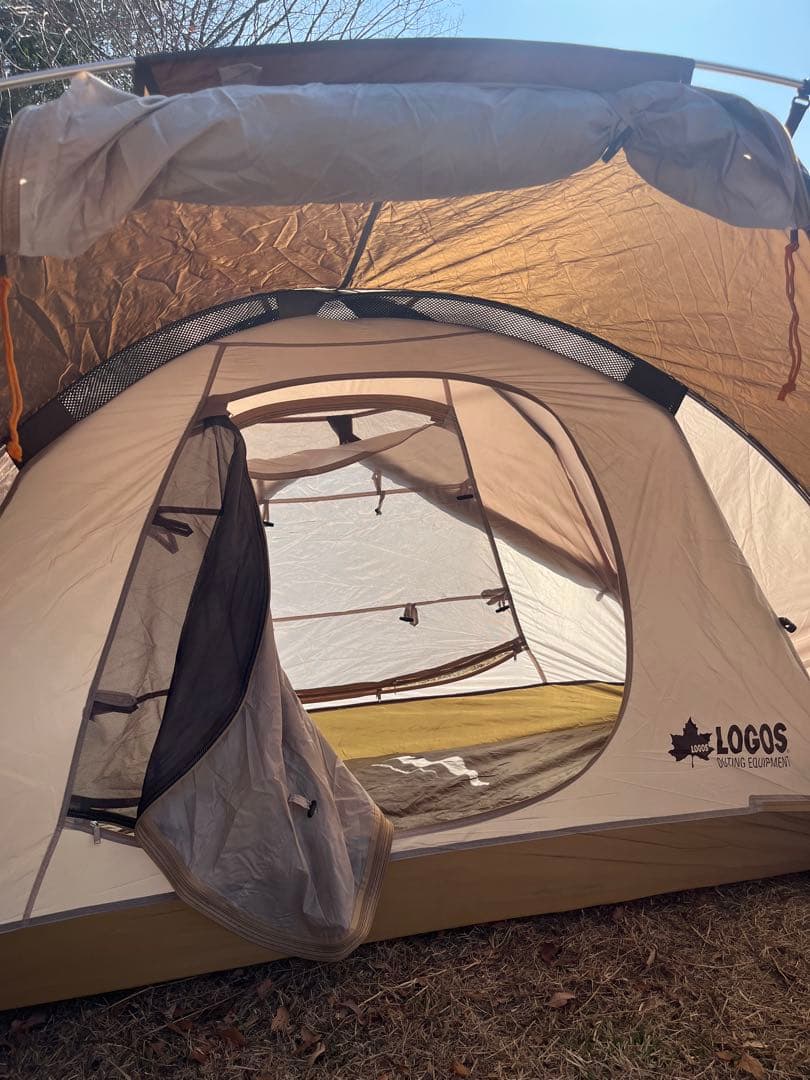 ロゴスTradcanvas SOLO-BB とサザンポートスクリーンテント