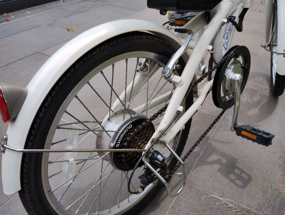 Suisui 電動アシスト自転車 折りたたみ式 シマノ5段ギア 20インチ