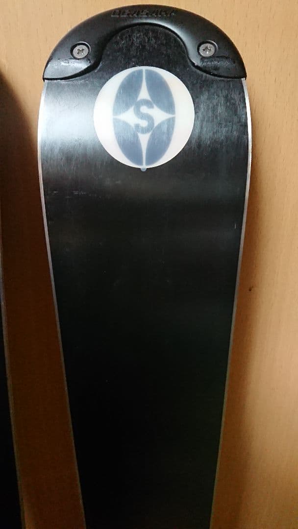 美品 OGASAKA CT-J 160㎝ ジュニアスキー板 簡単調整ビンディング