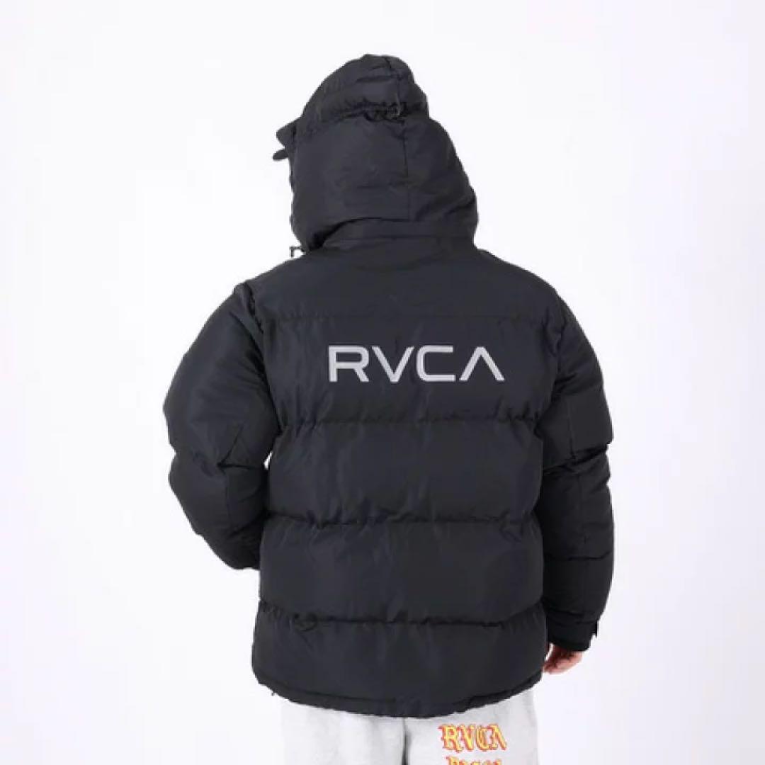 RVCA ブラック ダウンジャケット Ｓサイズ