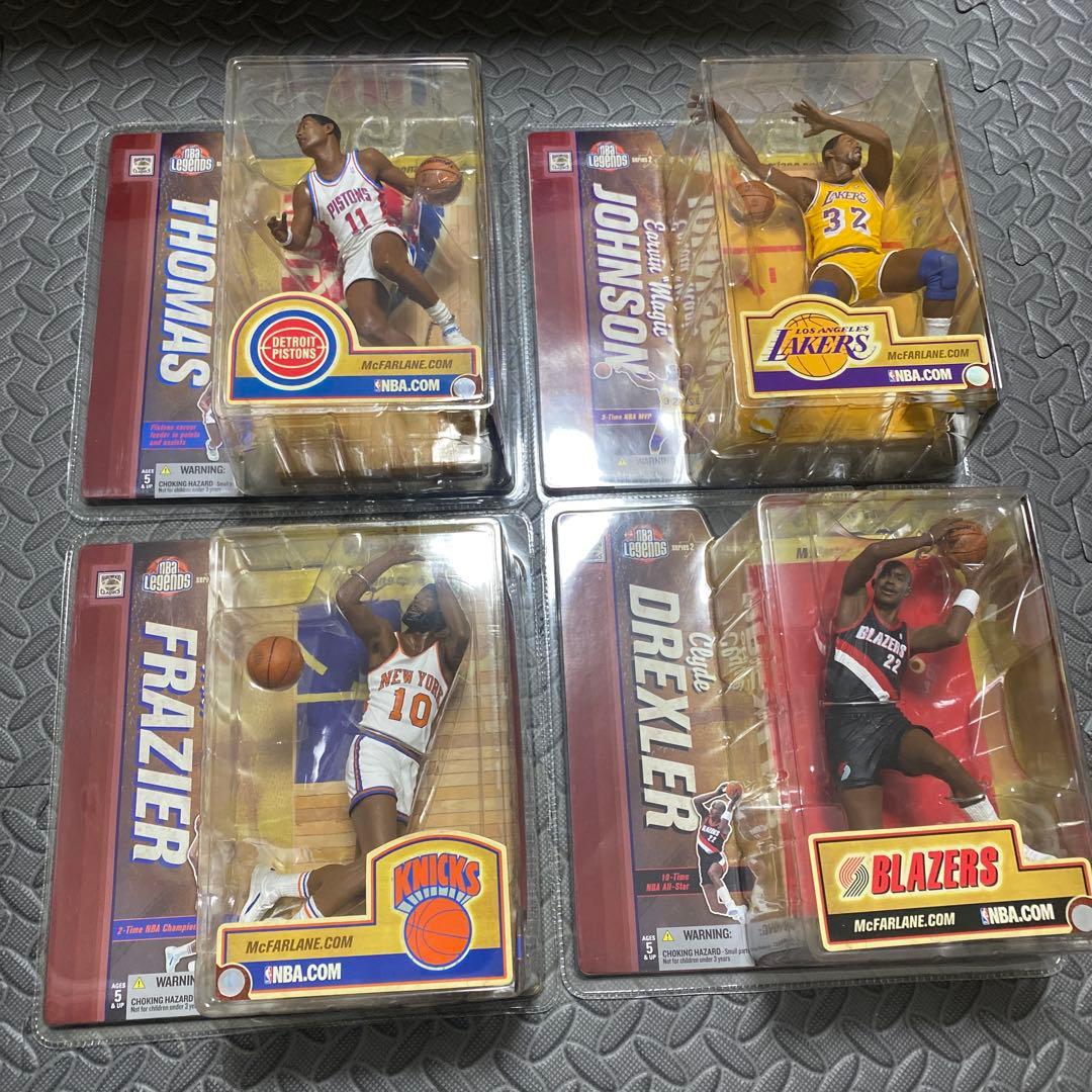 NBA Legends シリーズ2 フィギュアセット 4体