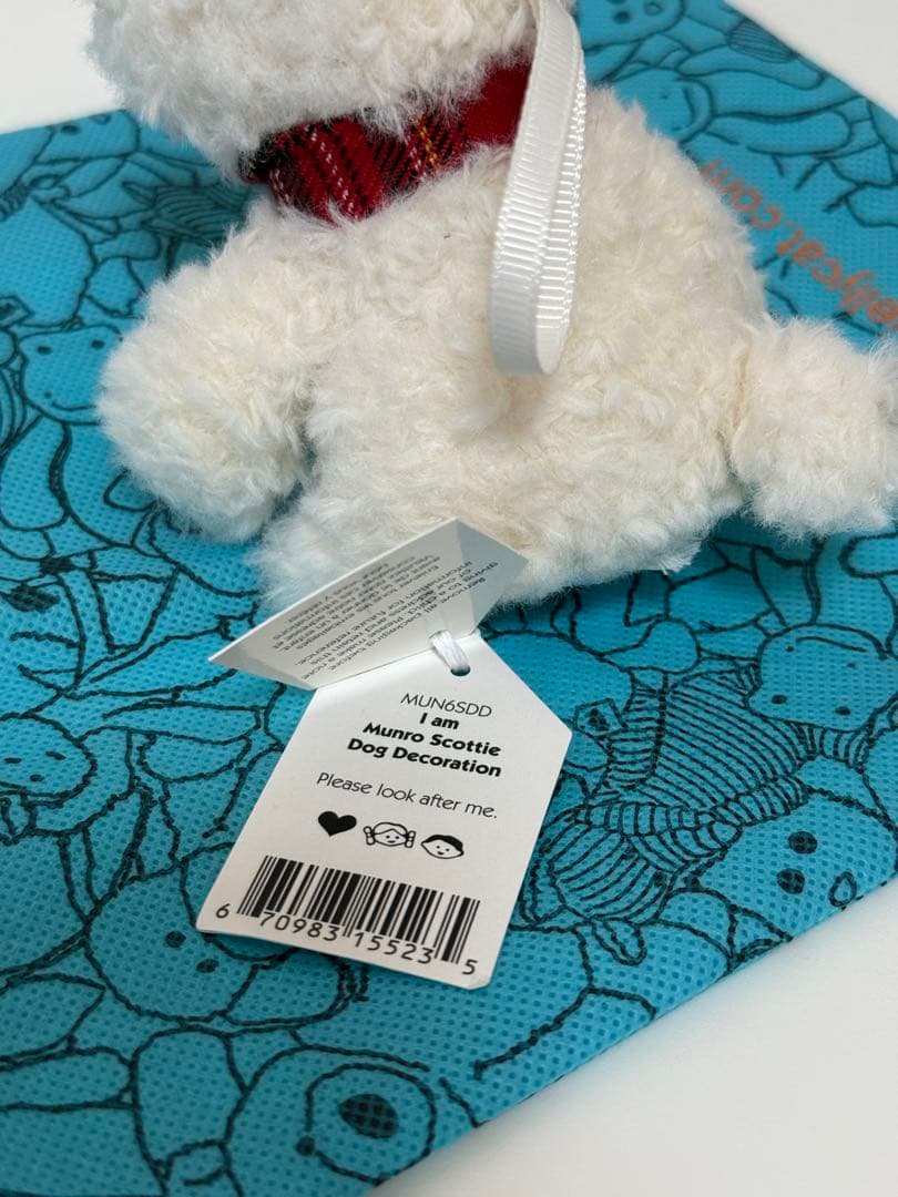 ぬいぐるみ  Munro Scottie Dog Decoration