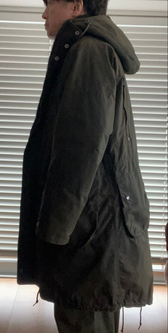 h*0様 エンジニアードガーメンツ✖️バブアーモッズコート