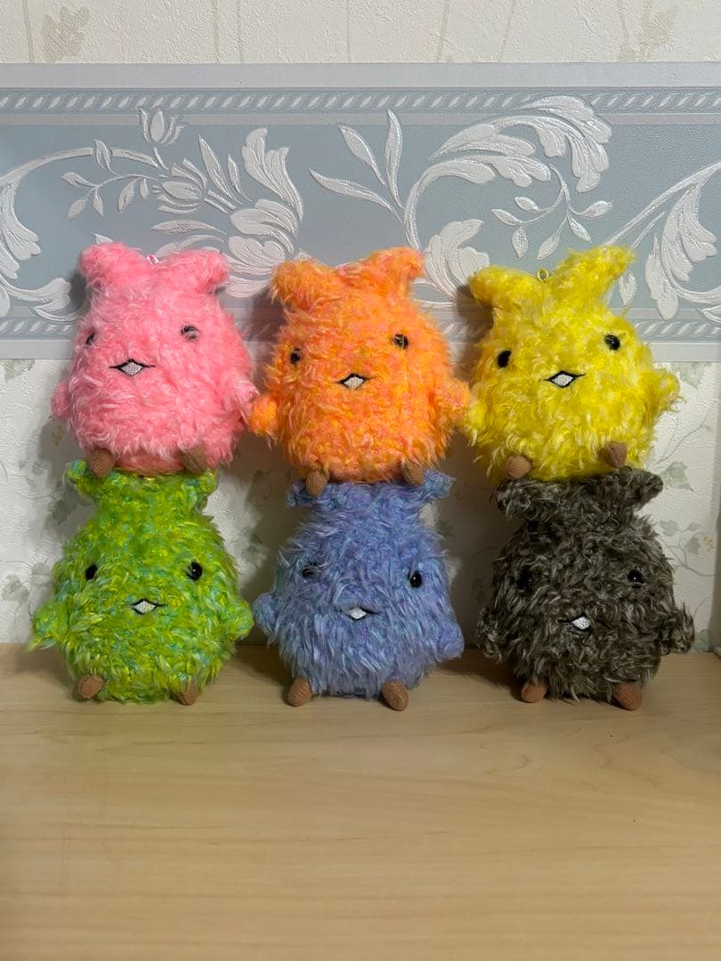 キッコロ　ぬいぐるみキーホルダー　6個