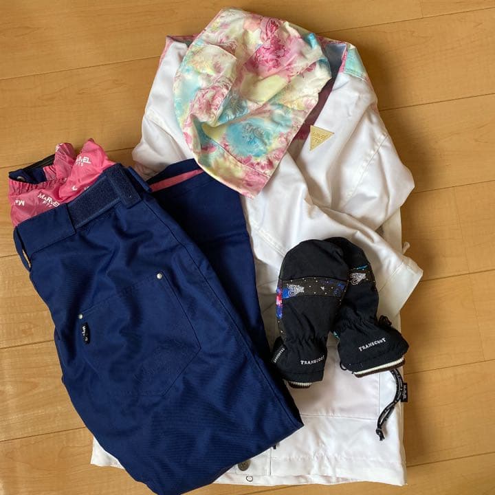 スノーボードウェア上下　手袋