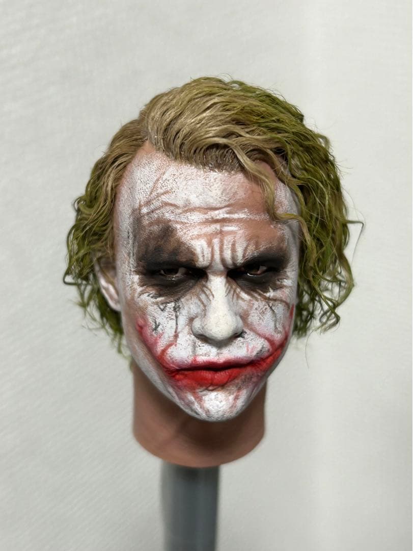 1/6 カスタム植毛ヘッド ダークナイト ジョーカー 審問1.0Ver