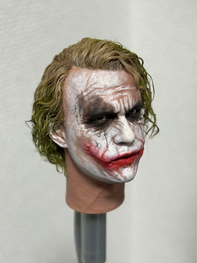1/6 カスタム植毛ヘッド ダークナイト ジョーカー 審問1.0Ver