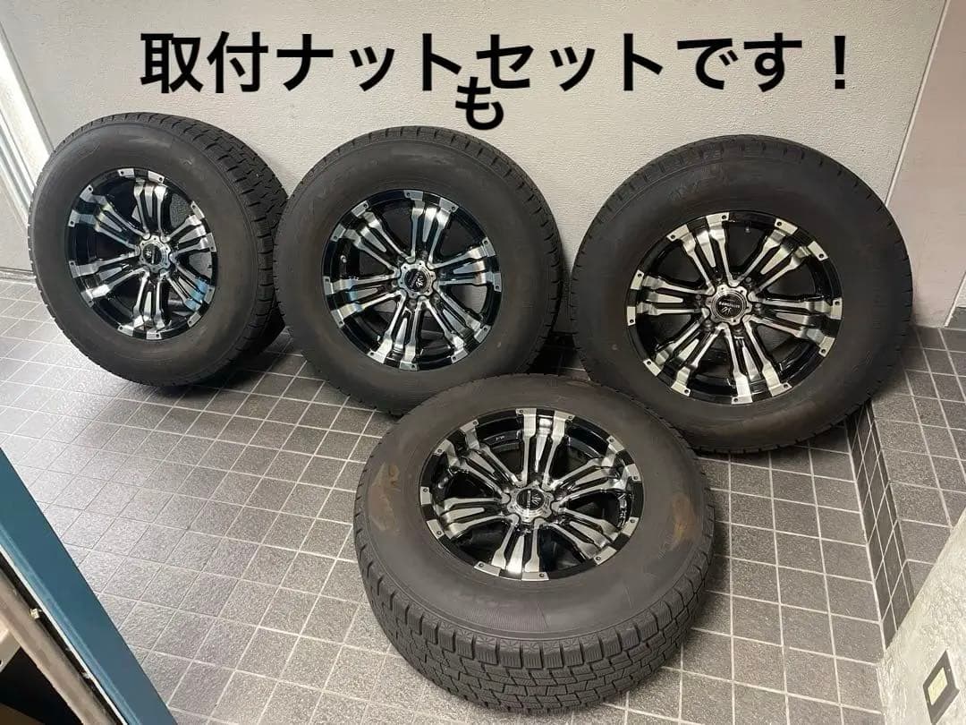プラド150後期に！バトルシップⅡ 17インチスタッドレスタイヤセット