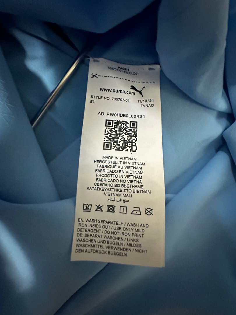 【新品タグ付き】マンチェスターシティ　ホーム選手支給　グリーリッシュ