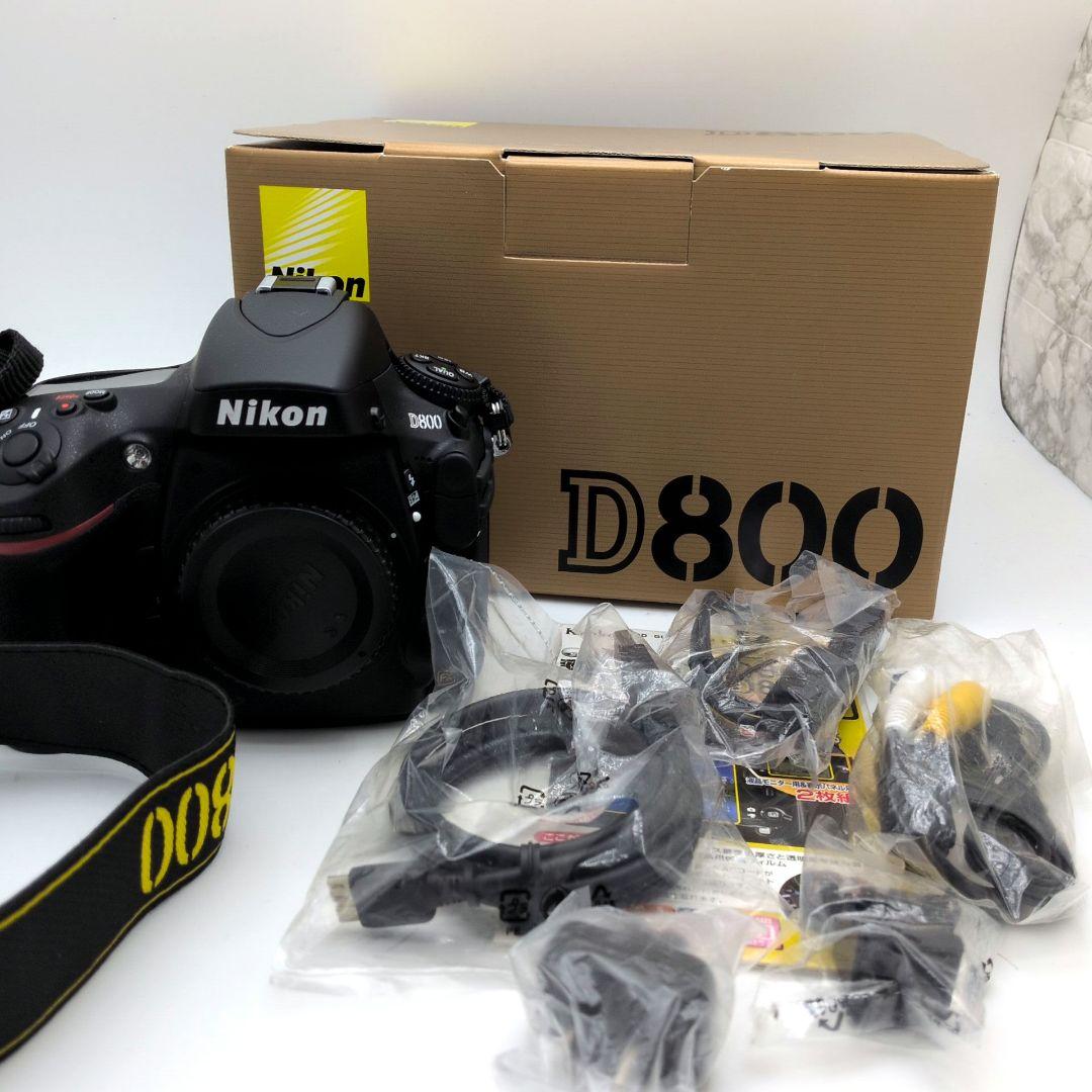 Nikon　D800本体美品　付属品欠品あり